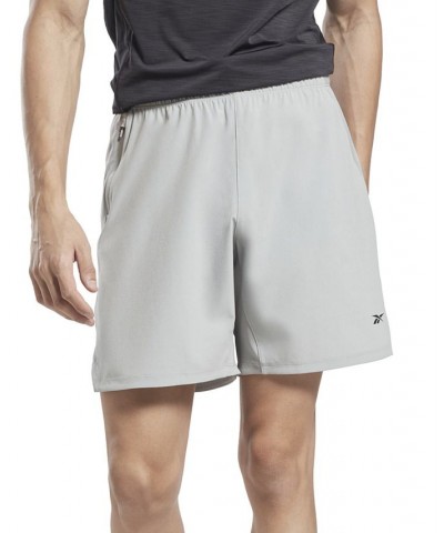 Men's Strength 3.0 Regular-Fit Training Shorts Gray $33.00 Shorts