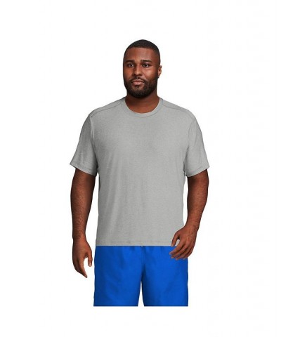 Men's Big and Tall SPF Short Sleeve Tee PD07 $27.97 Swimsuits