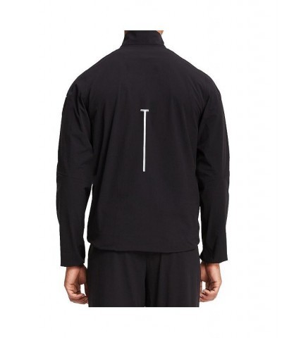 Men's Black Zero Weight Half-Zip Pullover Top $55.35 Sweaters