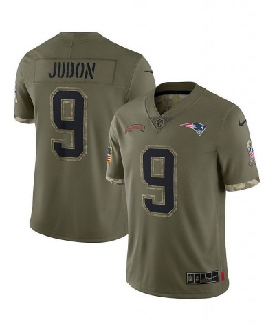 Men's Matthew Judon Olive New England Patriots 2022 Salute To Service Limited Jersey $62.16 Jersey