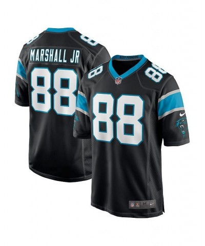Men's Terrace Marshall Jr. Black Carolina Panthers 2021 NFL Draft Pick Player Game Jersey $44.94 Jersey