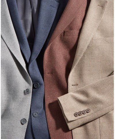 Men’s Slim-Fit Wool Textured Sport Coat Gray $80.00 Blazers