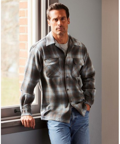 Men's Wool Button Down Original Board Shirt PD01 $72.67 Shirts