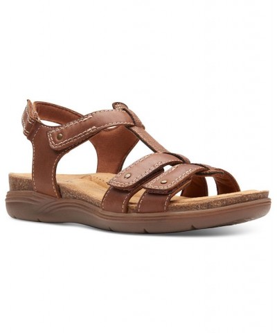 Women's April Cove Studded Strapped Comfort Sandals PD02 $40.56 Shoes