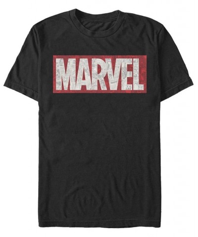 Men's Comic Strips Marvel Short Sleeve Crew T-shirt Black $14.35 T-Shirts