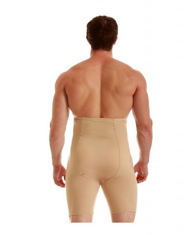 Insta Slim Men's Compression Hi-Waist Underwear Tan/Beige $39.20 Underwear