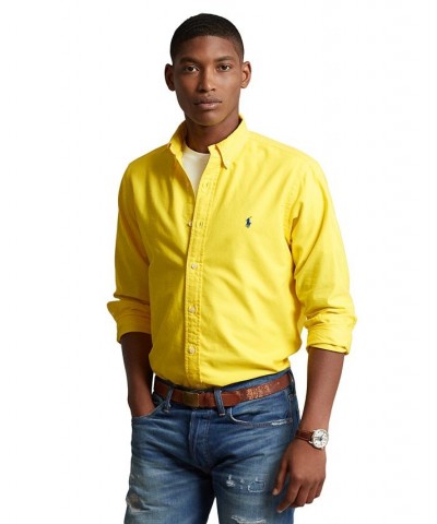 Men's Classic-Fit Garment-Dyed Oxford Shirt PD03 $44.55 Shirts