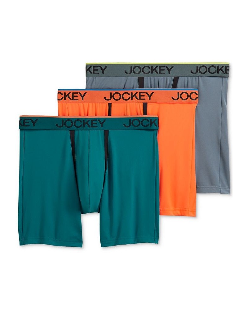 Men's Chafe Proof Pouch Microfiber 7" Boxer Brief - 3 Pack PD03 $15.79 Underwear