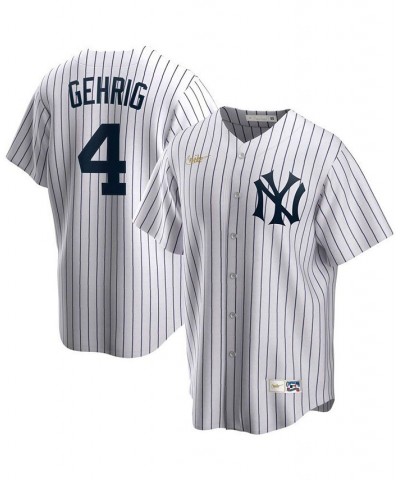 Men's Lou Gehrig White New York Yankees Home Cooperstown Collection Player Jersey $58.00 Jersey