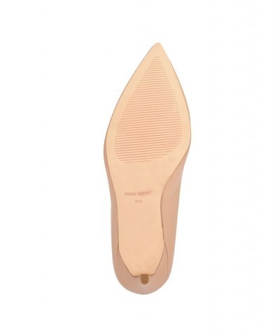 Women's Ezra Stiletto Pointy Toe Dress Pumps Tan/Beige $46.53 Shoes