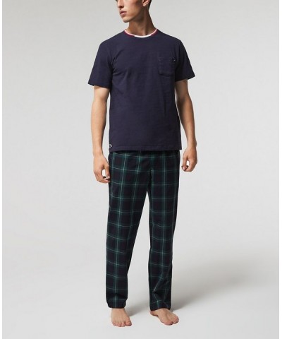 Men's Pajama T-Shirt Blue $23.25 Pajama