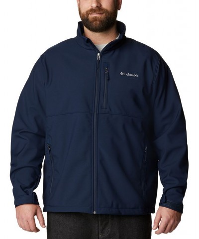 Men's Big & Tall Ascender Softshell Jacket Collegiate Navy $43.20 Jackets