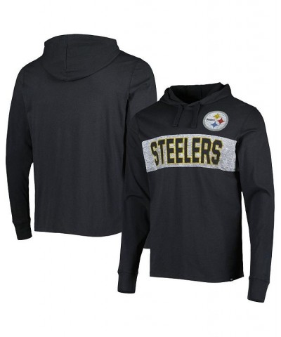 Men's Black Pittsburgh Steelers Field Franklin Pullover Hoodie $29.60 Sweatshirt