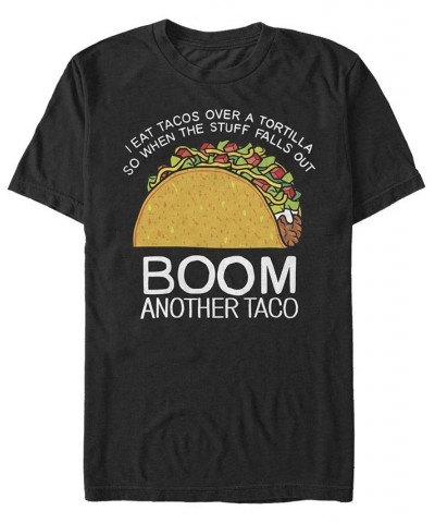Men's Taco Short Sleeve Crew T-shirt Black $14.35 T-Shirts