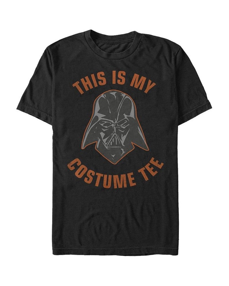 Star Wars Men's Darth Vader Halloween Costume Short Sleeve T-Shirt Black $16.10 T-Shirts