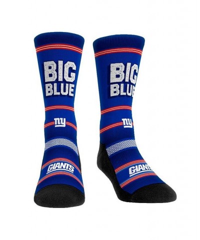 Men's and Women's Socks New York Giants Team Slogan Crew Socks $12.60 Socks