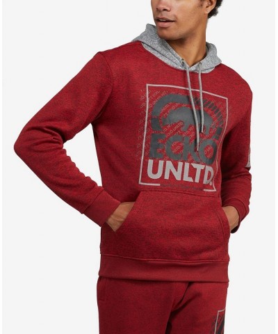 Men's Big and Tall Structural RHINO Hoodie Red $34.80 Sweatshirt