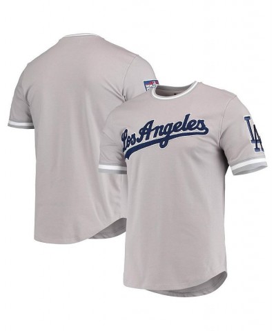 Men's Gray Los Angeles Dodgers Team T-shirt $40.80 T-Shirts