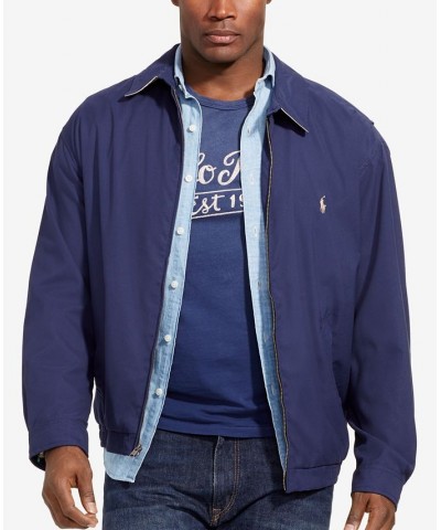Men's Big & Tall Jackets, Bi-Swing Windbreaker Blue $80.10 Jackets