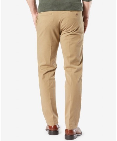 Men's Workday Smart 360 Flex Straight Fit Khaki Stretch Pants Tan/Beige $29.90 Pants
