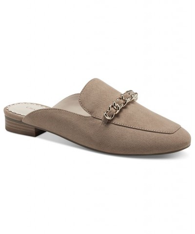 Kari Mules Flats Tan/Beige $29.19 Shoes