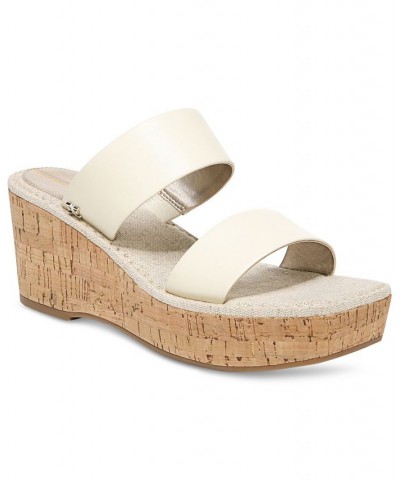 Women's Alissa Wedge Sandals White $39.00 Shoes
