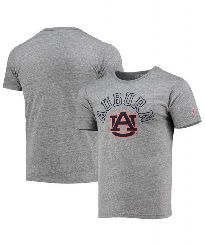 Men's Heathered Gray Auburn Tigers Tide Seal Nuevo Victory Falls Tri-Blend T-shirt $18.90 T-Shirts