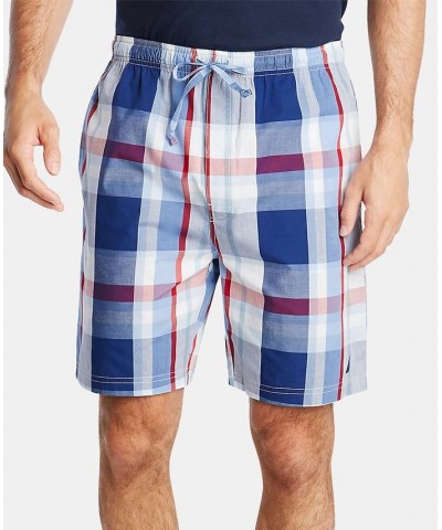 Men's Cotton Plaid Pajama Shorts Multi $13.16 Pajama