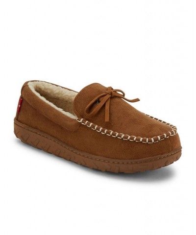 Men's Kameron Moccasin Slippers Tan/Beige $19.72 Shoes