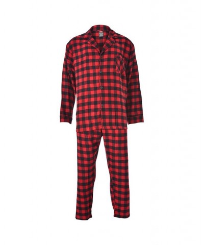 Men's Flannel Plaid Pajama Set PD02 $18.42 Pajama
