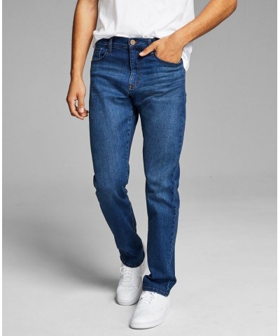 Men's Slim-Fit Stretch Jeans Medium Blue Wash $18.89 Jeans
