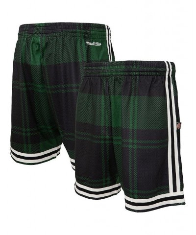 Men's x Uninterrupted Kelly Green, Black Boston Celtics Hardwood Classics Swingman Shorts $44.55 Shorts
