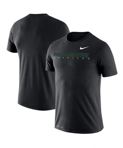 Men's Black Michigan State Spartans Big and Tall Legend Facility Performance T-shirt $23.50 T-Shirts