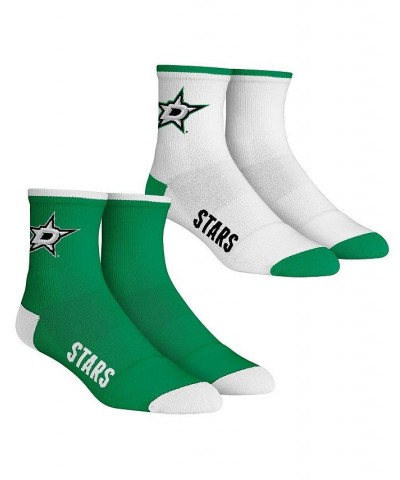 Men's Socks Dallas Stars Core Team 2-Pack Quarter Length Sock Set $13.80 Socks