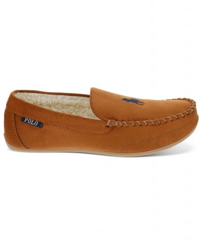 Men's Declan Logo Venetian Slippers Tan/Beige $33.60 Shoes