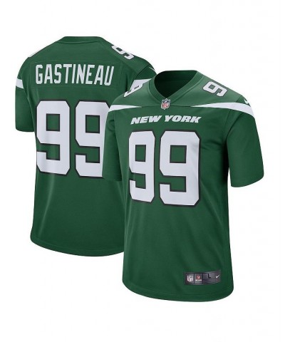 Men's Mark Gastineau Gotham Green New York Jets Retired Player Game Jersey $42.80 Jersey