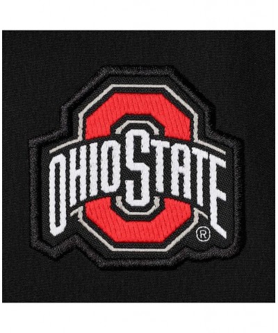 Men's Ohio State Buckeyes 2021 Coaches Short Sleeve Quarter-Zip Jacket $27.90 Jackets