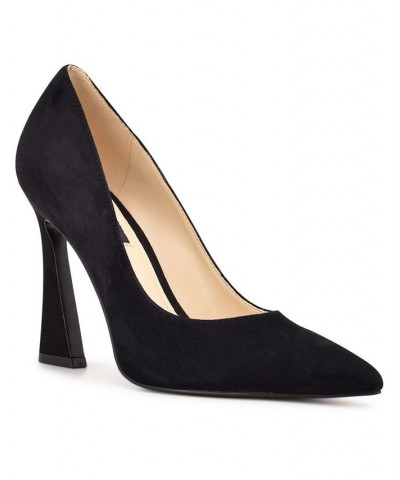 Women's Trendz Tapered Heel Pointy Toe Dress Pumps PD01 $52.32 Shoes